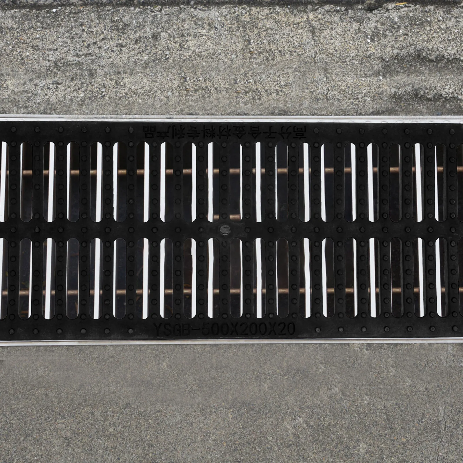 

Resin Drain Sturdy Trench Cover Outdoor Sewer Cover Replaceable Plastic Trench Grate Professional Drainage Grate For Kitchen
