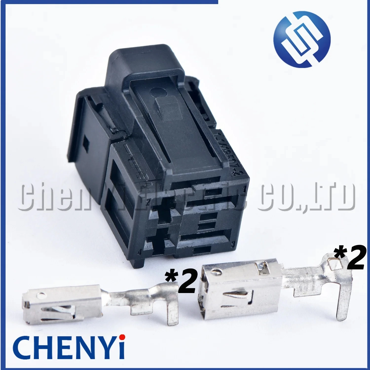 4-poliger 2B+2S Kombinationsstecker für den Kfz-Bereich, Sitzheizungsgebläse-Kabelbaumstecker 4H0972704 1-1418507-2