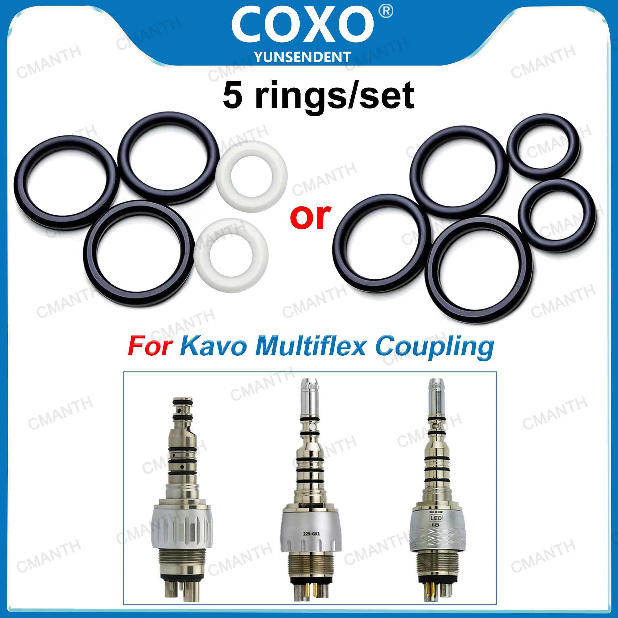 

O Ring Dental Handpiece Coupler Seal KAVO O Rings For Kavo Multiflex Coupling Anti-Oil Autoclavable Universal