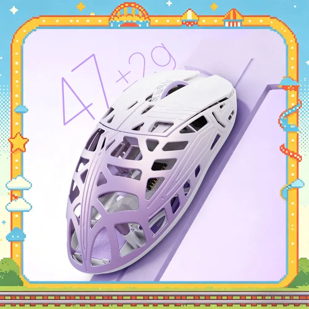 WLmouse Sword X Wireless Mouse PAW3950HS Sensor Nordic 52840 Chip FPS Gamer Mouse Magnesium Alloy Gaming Accessories Customize
