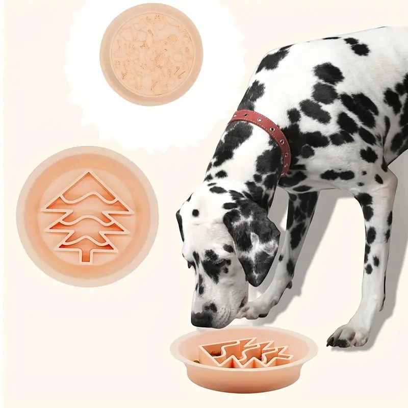 

Slow Feeder Dog Food Bowl Multi-purpose Silicone Dog Licking Mat Dog Slow Feeding Bowl For Anxiety Relief And Slow Eating