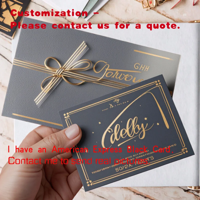 

custom.Customized Coated Paper Business Card Game Card Laser Printing QR Code Personalized Custom Holiday Style Promot