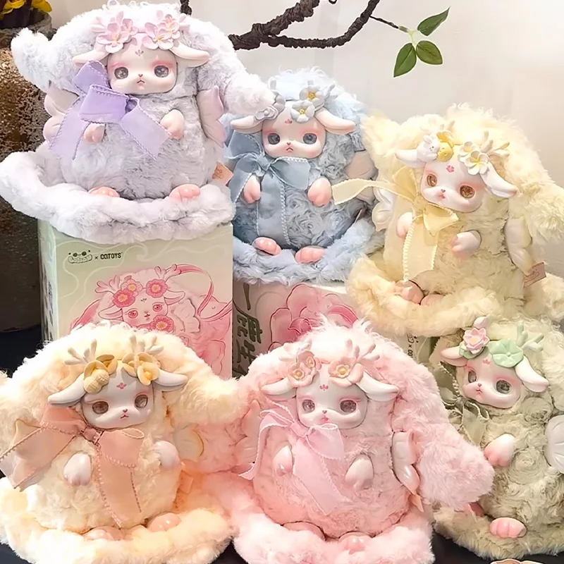 

Loloan All The Way Flowers Series Plush Blind Box Cute Deer Anime Figure Mystery Box Mobile Dolls Ornaments Holiday Child Gifts