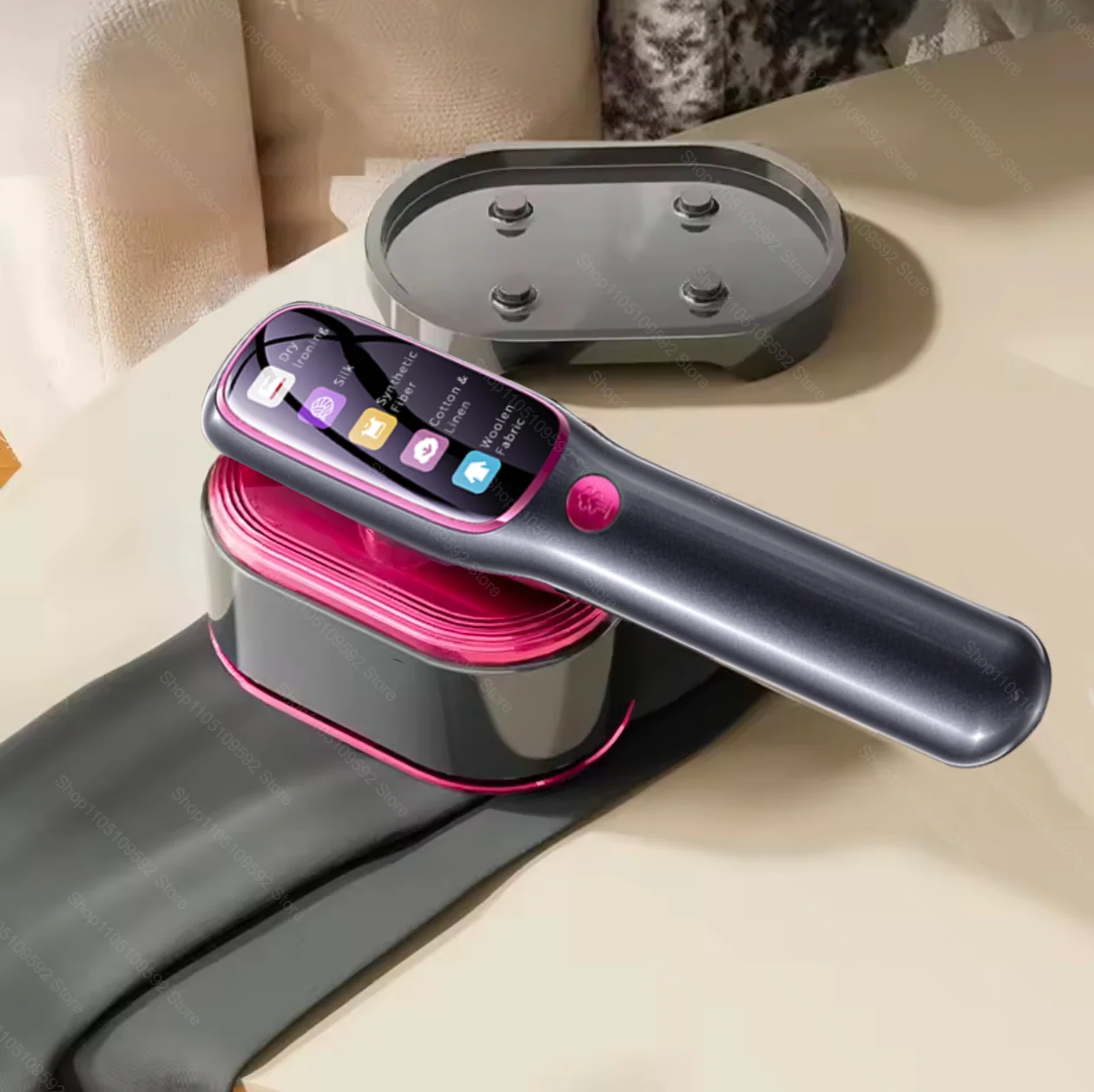 Plancha de vapor portátil de mano, vaporizador de ropa plegable para colgar, máquina de planchado en seco y húmedo para el hogar y viajes