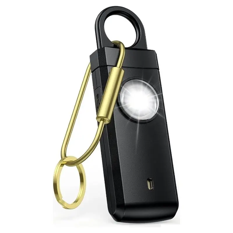 [LXYA68Z!] Personal Alarms For Women 130Db Personal Alarms For Women Rechargeable Rape Alarm With LED Strobe Light