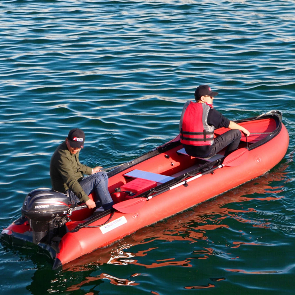 AR-430 Reinforced PVC Inflatable Touring & Fishing Kayak 1-3 Person Capacity Foldable Design Eco-Friendly & Durable