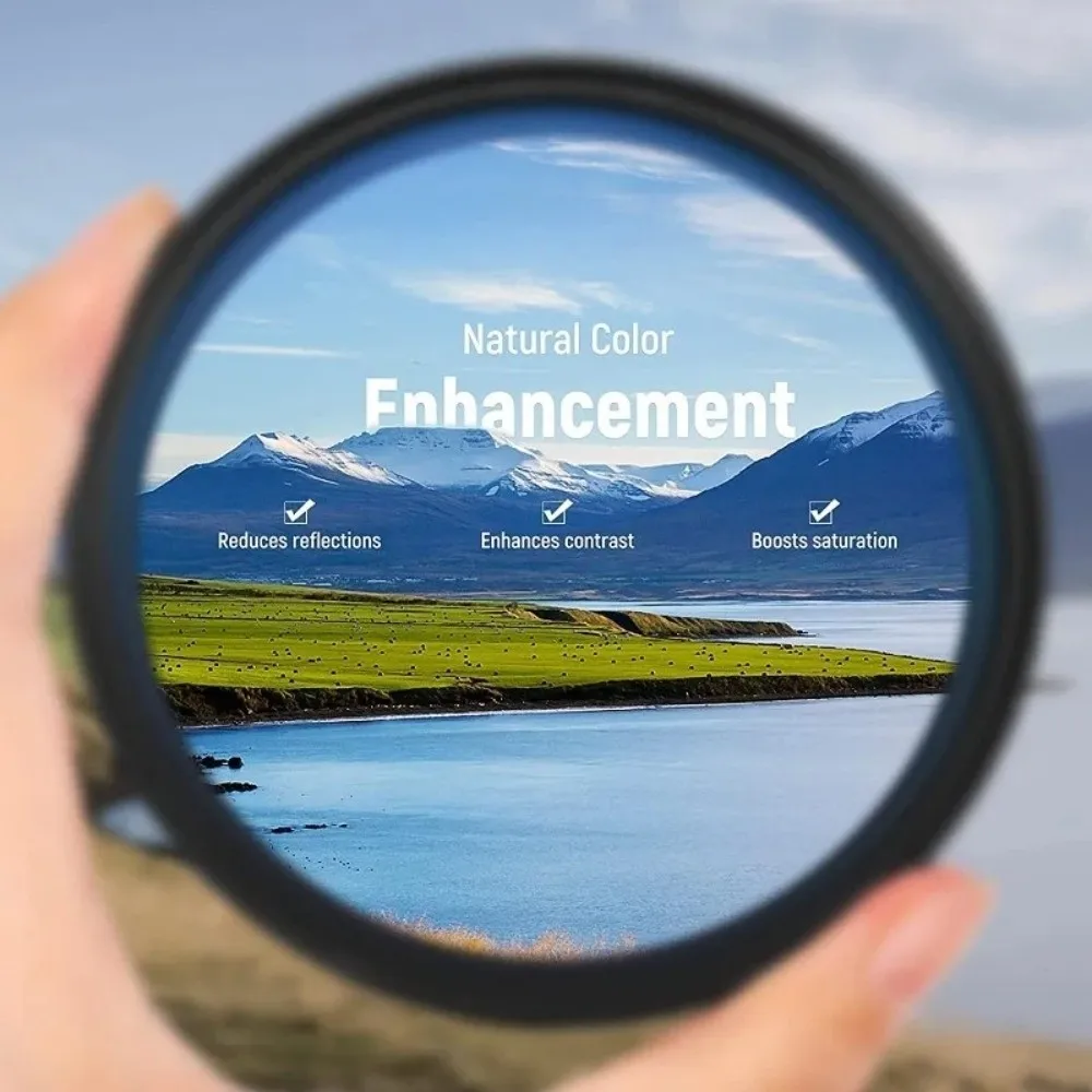 New Circular Camera Lens Filter Metal and Resins Multiple sizes Polarizing Filter for FLD single-lens reflex lens for DSLR