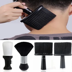 Brosse à cheveux douce professionnelle, plumeau pour le cou et le visage, coupe de cheveux, livres de cheveux cassés, salon de coiffure, outil de coiffure