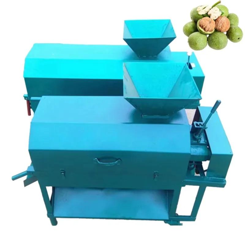 Customized Green Walnut Husk Peeling Machine Fresh Walnut Peeler Machine Walnut Peeler for Sale