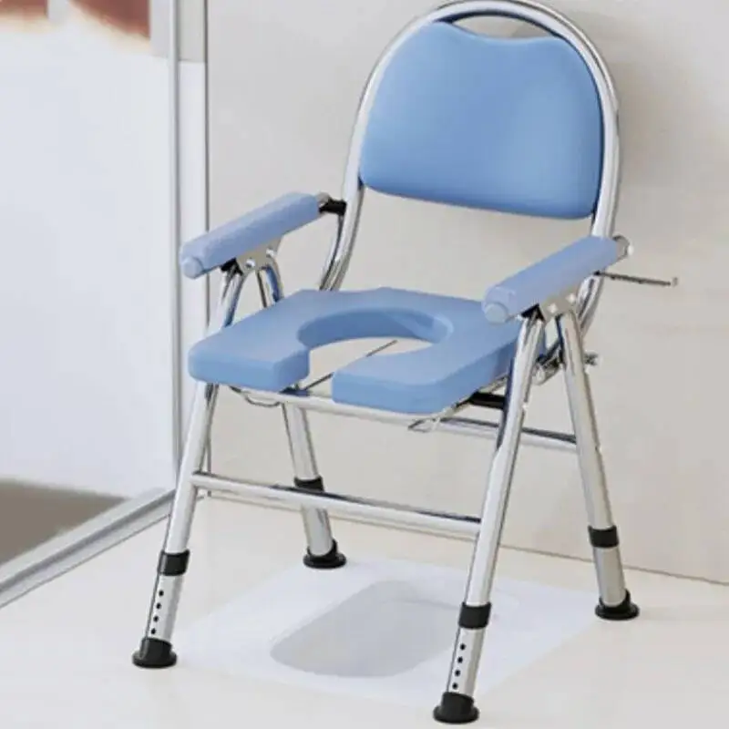 

Shower Folding Stool Portable Foldable Elderly Minder Medical Bathroom Chair Designer Space Saving Tabouret Bathroom Furniture