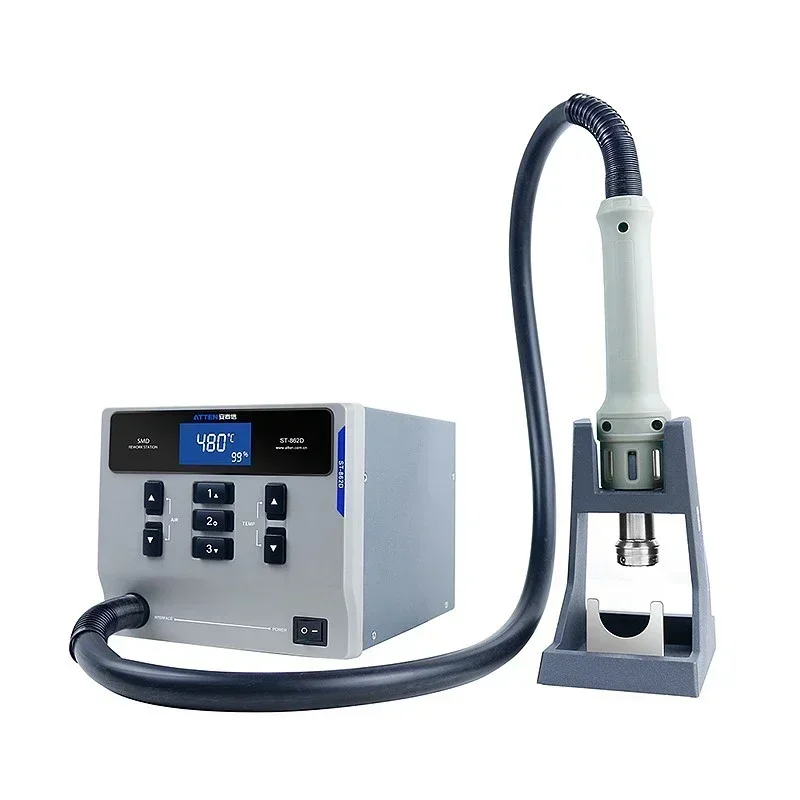 Best Seller FirstATTEN ST-862D BGA Chip Rework Station Intelligent Digital Display 1000W Hot Air Gun Desoldering Station