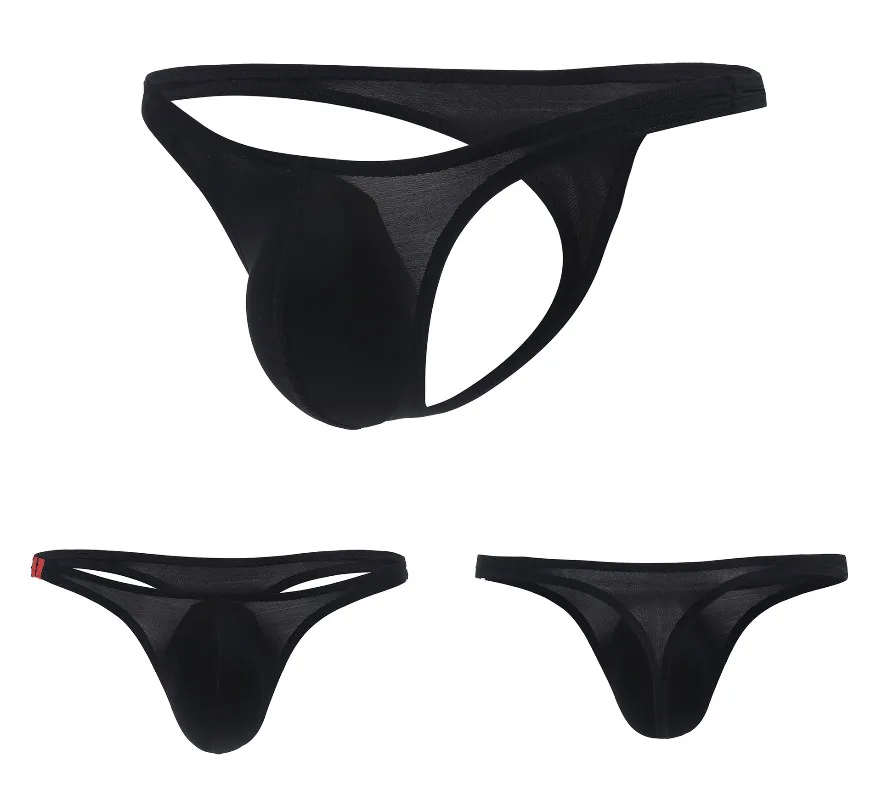 Men's Thongs G String Sexy Gay Sissy Underwear Briefs Man Jockstrap T back Underpants Penis Pouch  Breathable Panties