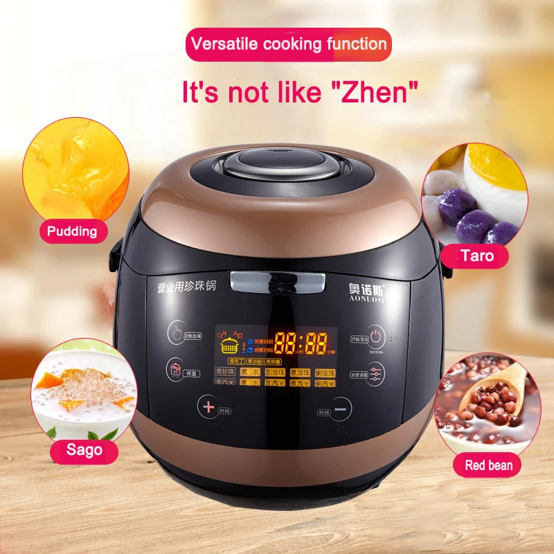 

Pearl cook machine Tapioca cooker Bubble tea pearls Cooker pot Automatic Bubble tea cooker Mochi maker pearls Cook pot