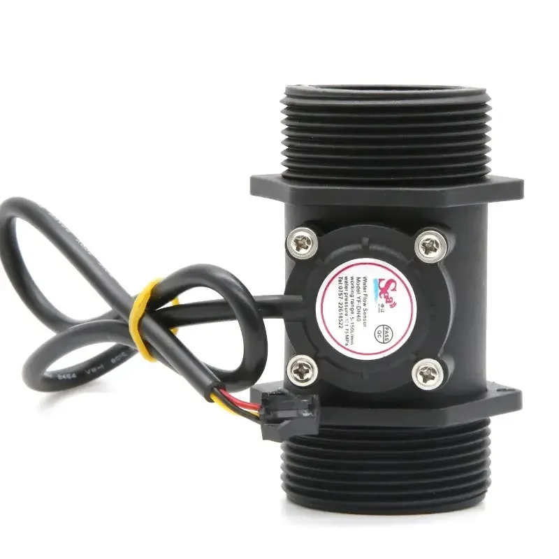 

DN40 1.5 Inch Turbine Flowmeter Water Flow Sensor Hall Flow Meter Flow Rate Control 5~150l/min
