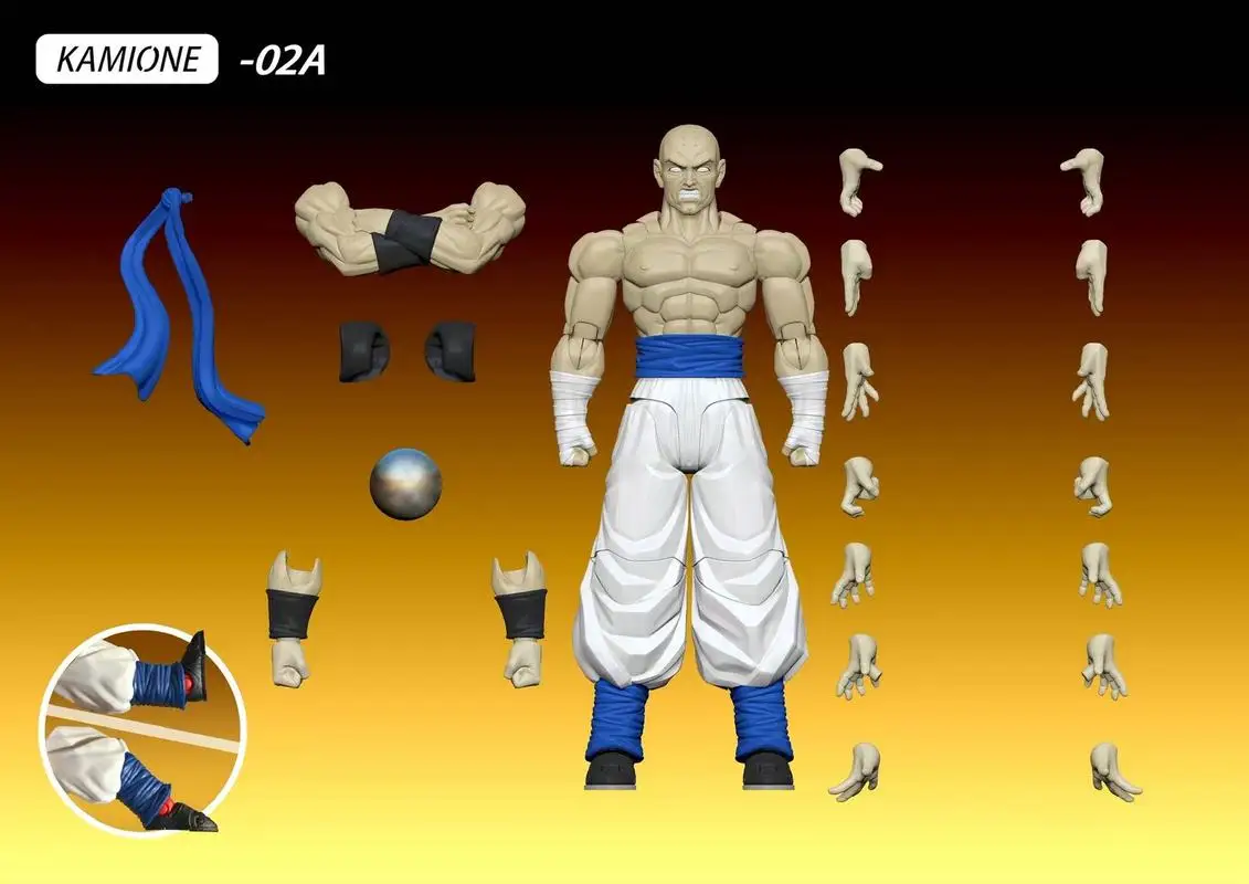 In Stock Dragon Ball Hanlin Playing Monk Kamione Shf Gogeta With Special 02a  Super Race Super Blue Action Figure Toys Boys Gift