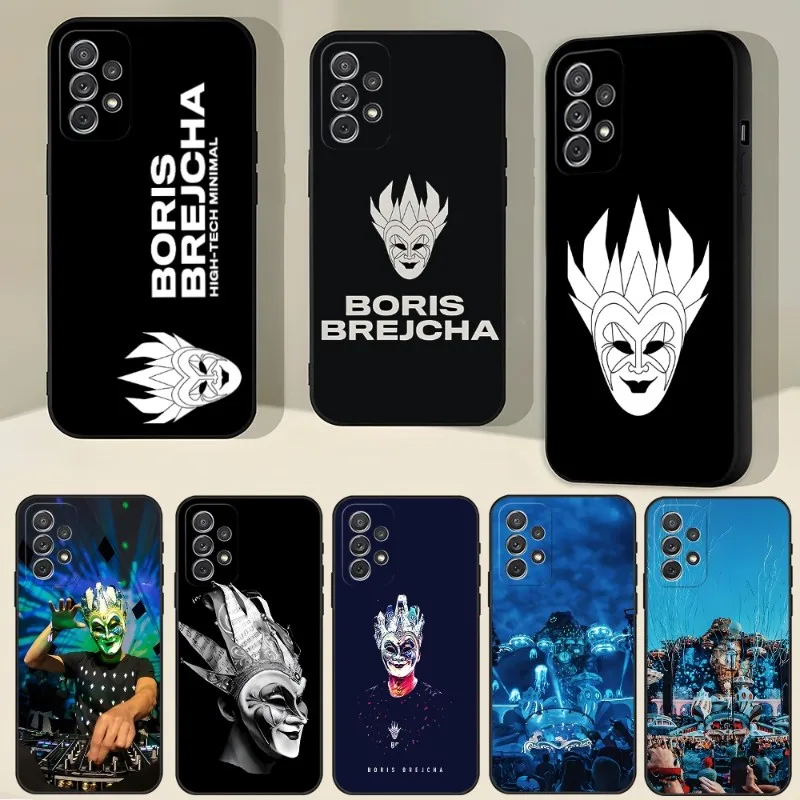 DJ Boris Brejcha Phone Case For Samsung Galaxy S23 S22 S10 S20 S30 S21 S8 S9 Pro Plus Ultra Fe Design Back Cover