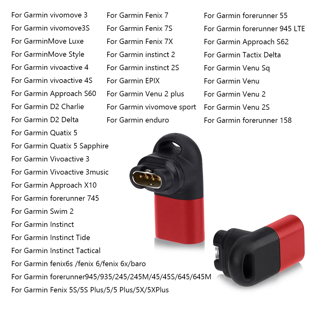 充電器ケーブルアダプタータイプc/micro usb/ios,Garmin Fenix 7/6/5 instinct 2s venu 2 plus,時計用