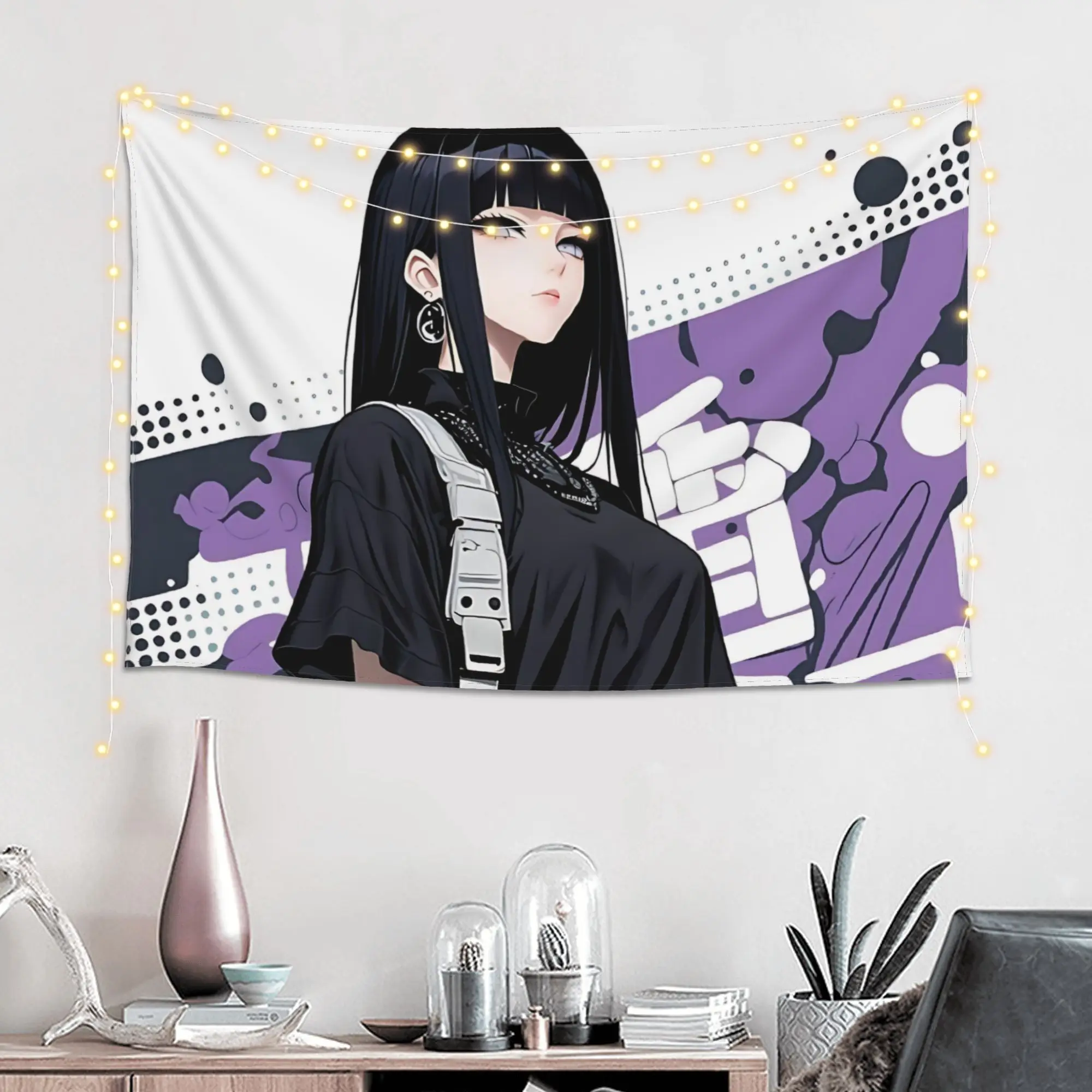Cutecore Naruto Anime Theme Tapestry Bedroom Decoration  Wall Hanging Blanket Tapestry Cool Stuff For Room