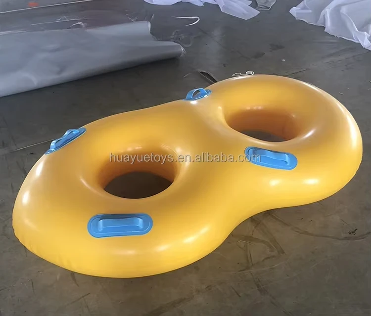 Inflatable Water park Two  Person floating tube swim ring