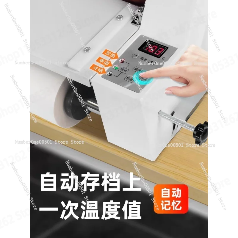 V350 V480 Electric Desktop Laminator Machine A3 Size Cold Hot Laminating Machine for Stickers Small Film Coating Press