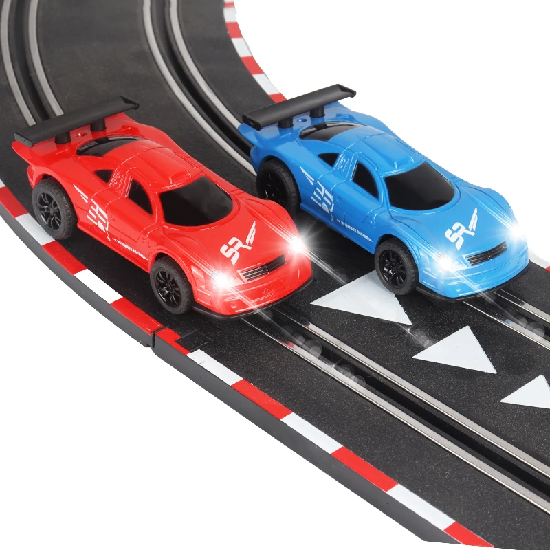 Analog Slot Car 1 43 1/43 Scale CLK GTR F1 Veneno Police LaFerrari Coche Evolution Racing Race Track Toy Cars view 5