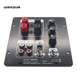 Wishcolor TPA3118 HIFI Digital Amplifier Subwoofer Board 60W+30Wx2 Audio Amp 2.1 Output with Power Supply