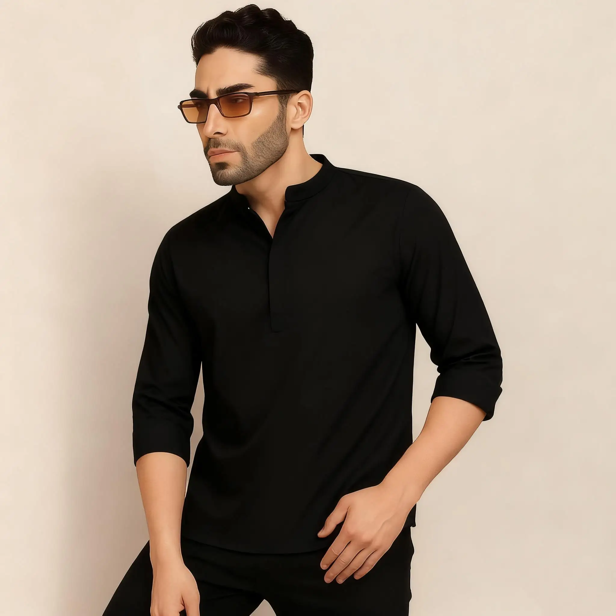 

2026 рубашки мусульманские мужские молитвенная одежда роскошный африканский стиль бронзовое платье с принтом мужские костюмы арабский национальный стиль