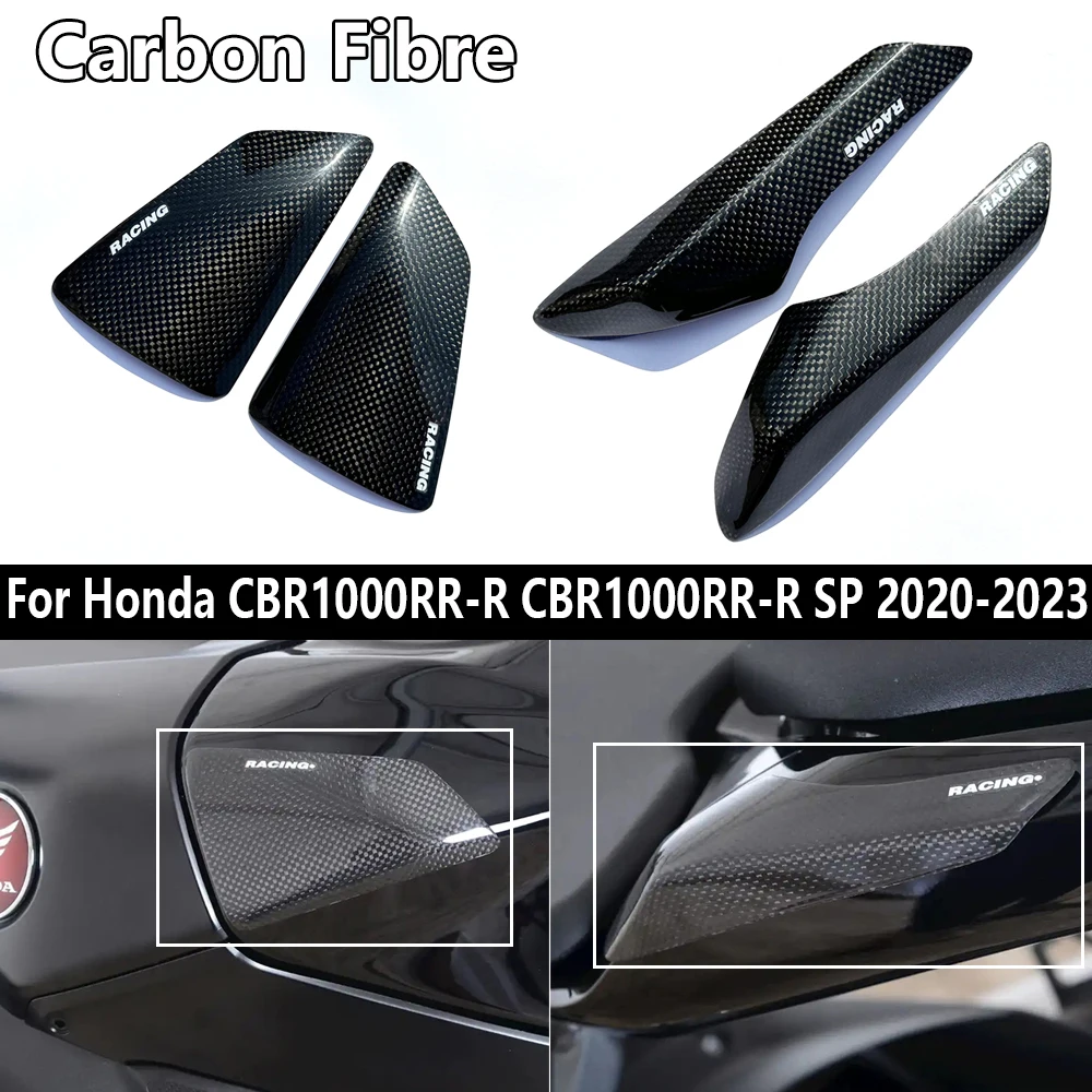 Motorcycl Carbon Fibre Tank Sliders Tail Sliders Side Tank Cover Slide Protector For HONDA CBR1000RR-R CBR1000RR-R SP 2020-2023