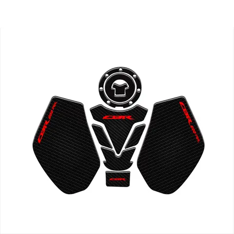 혼다 CBR 600 RR CBR 600RR 2003-2006 용 새로운 탄소 섬유 오토바이 연료 탱크 패드 보호대 데칼 스티커 케이스