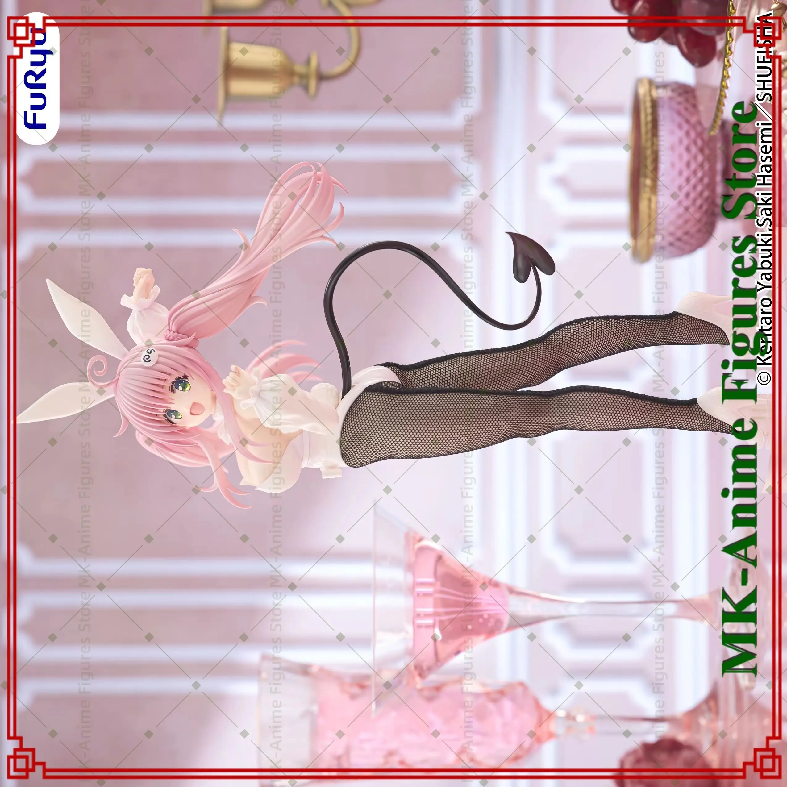 Image of Original FuRyu To Love Ru Darkness BiCute Bunnies Figur Lala Satalin Deviluke PVC Anime Figurine Modell Spielzeug Geschenk