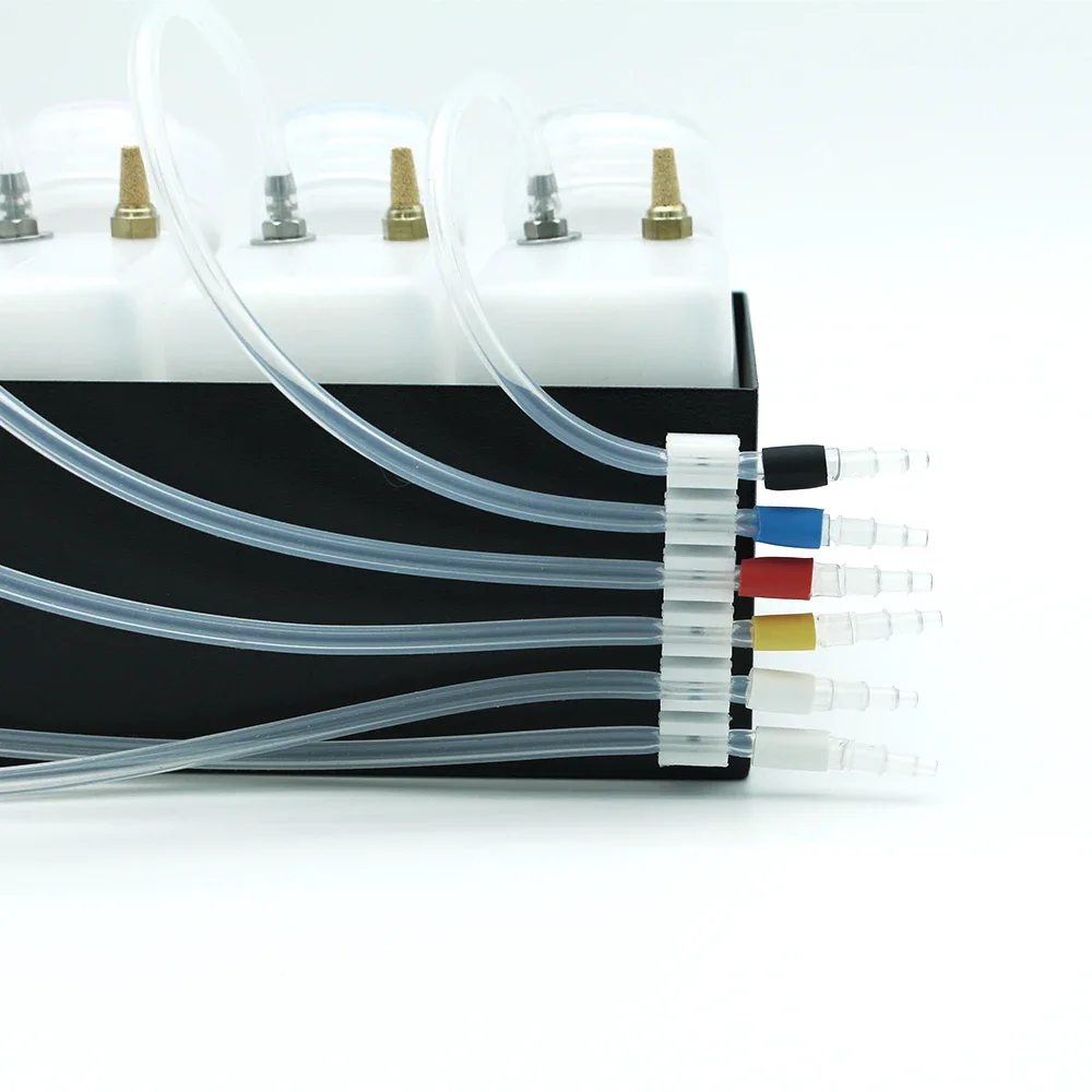 250ML DTF CISS Dual White Ink Tank Shake System Convert DIY Kit For Epson L18050 L8050 ET8550 XP15000 L1800 L805 18100 System