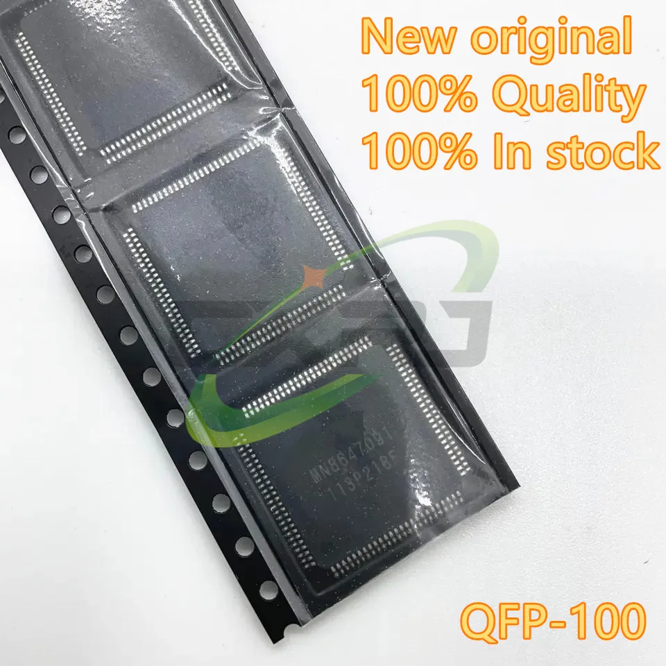 (1piece) 100% New MN8647091 MN8647O91 PS3 MN8647091A MN86471A QFP-100 MN864739 MN864729 QFN CXD90061GG CXD90069GG BGA Chipset