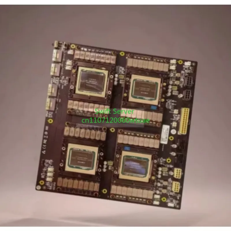V100 Four Card 300GB/s Full Speed GPU Baseplate, Support 4 Card NVLINK 304 * 270mm