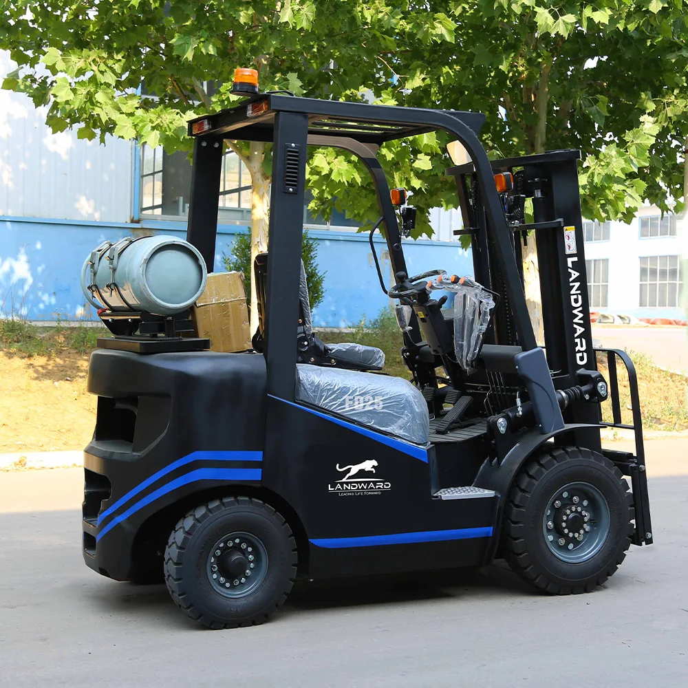 4WD Household All-In-One Diesel Forklift Small Balanced Weight Forklift 4 Ton Warehouse Stacker Forklift EPA Engine Customized