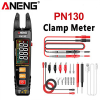 ANENG PN130 Digital Clamp Meter Multimeter 4000 Counts AC/DC Voltage Capacitance NCV Ohm Voltage Current meter Hz Test Tools