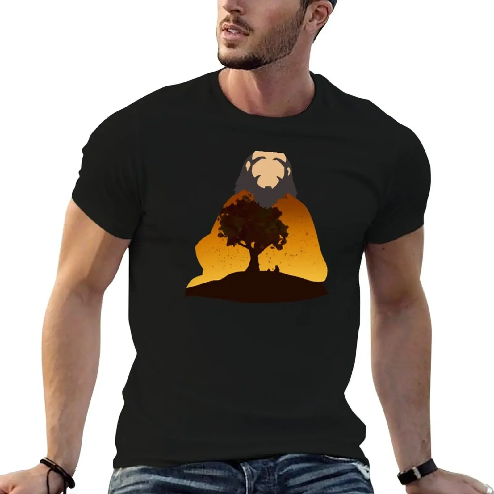 Uncle Iroh - Leaves from the vine T-Shirt graphics anime tshirt heavy weight t shirts for men