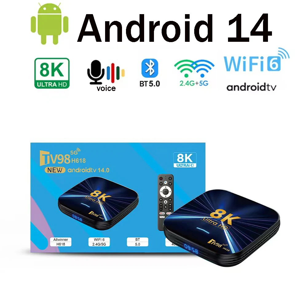 TV98 H618 Android 1… - image