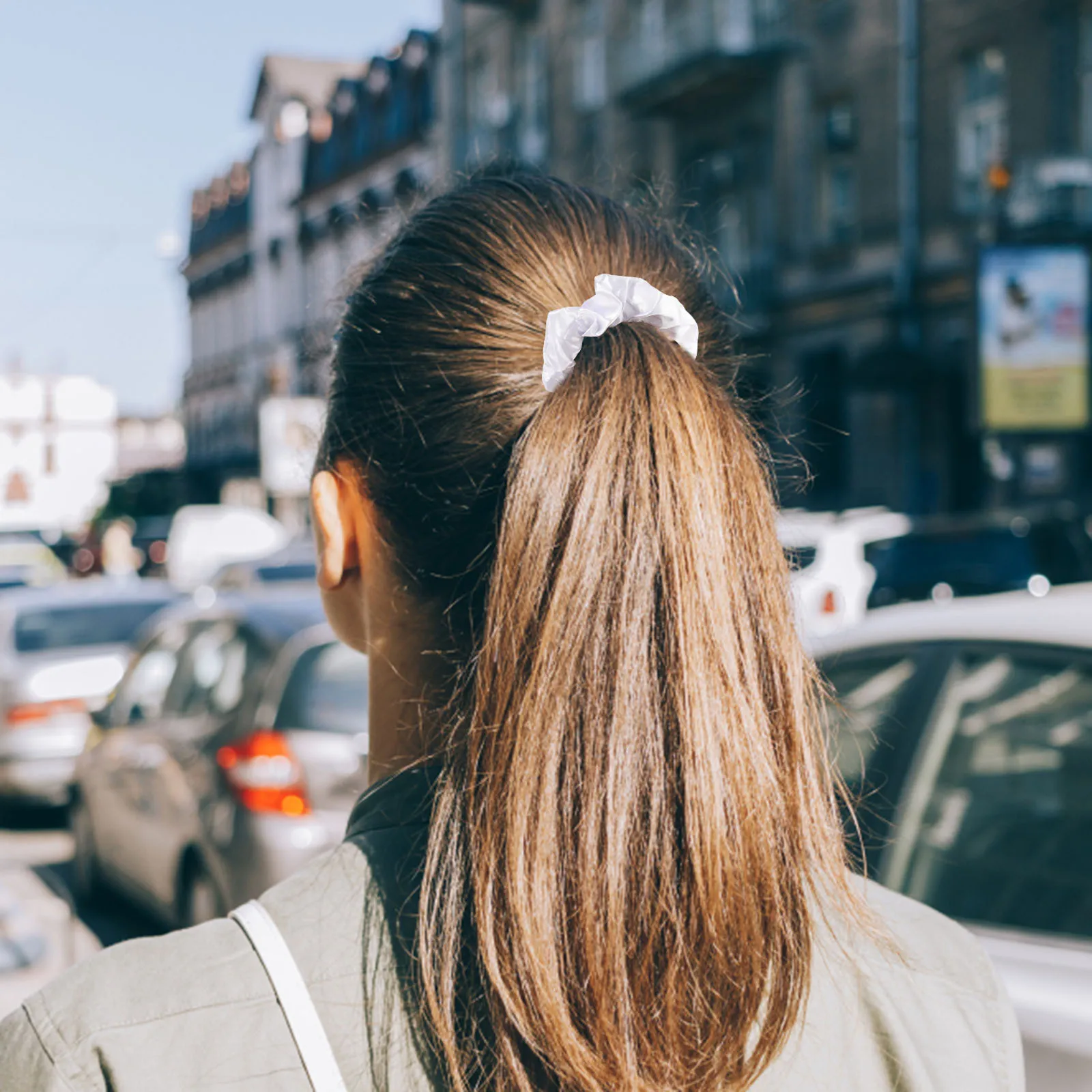 3 個のヘアアクセサリーファッション弾性ヘアリング女性女の子プロム仕事学校ヘアスタイル新生児ヘッドバンド女の子のための