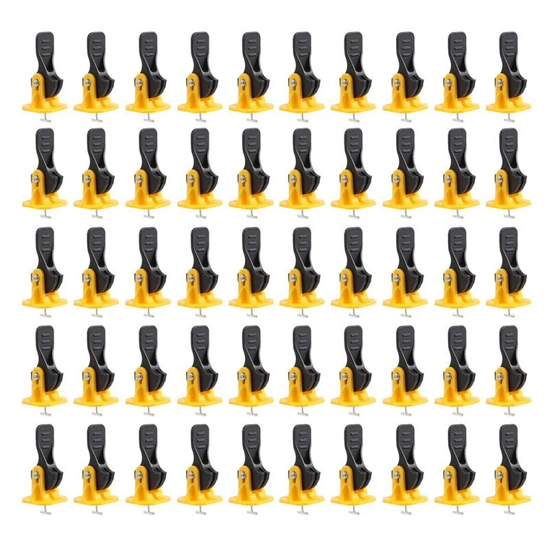 100Pcs Construction Tools Tile Leveler Adjuster Plastic Positioning Artifacts Leveler Locator Spacers For Flooring Wall