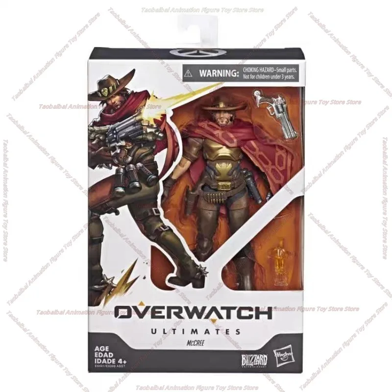 Overwatch Reinhardt Tracer Soldier 76 Angel McCree Articulated Action Figure Original in Stock