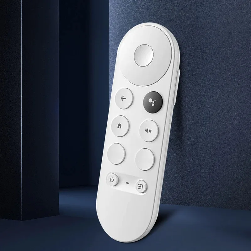 

G9N9N Bluetooth Voice Remote for Google TV Chromecast 4K Snow - IR Compatible Smart TV Set-Top Box Remote