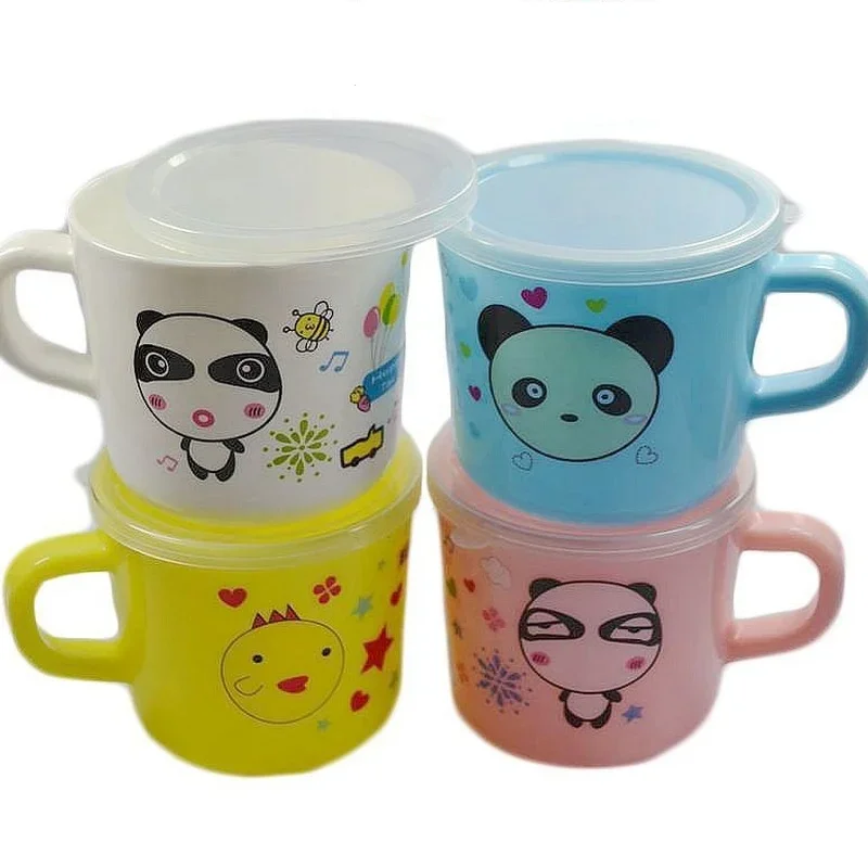 

150ML Cute Cartoon Animal Baby Cup Safe Kids Water Bottle Leak-Proof Toddler Drinking Cup Unique Gift for Children, Random Color