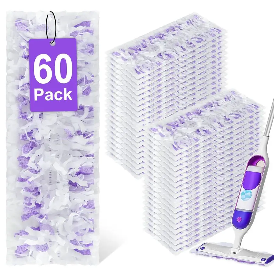 

Pack Power Mop Refill Pads for Swiffer Power Mop, Disposable Spray Wet Pads Refill for Swiffer PowerMop MultiSurface Mopping Pad