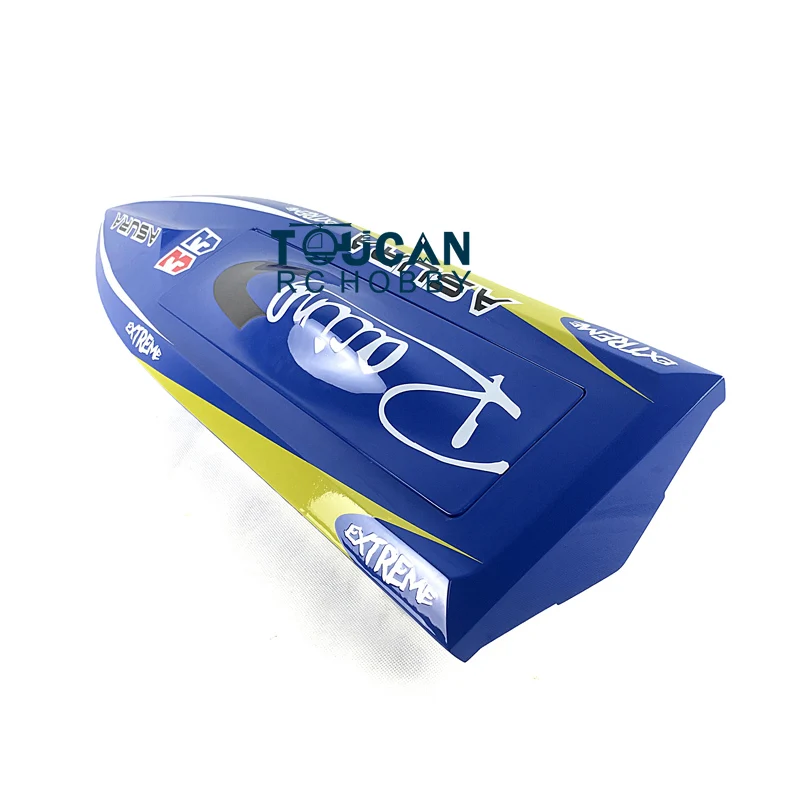 DTRC Toucanhobby H750 Prepainted Blue Electric Racing KIT RC Boat Hull Only for Advanced Player