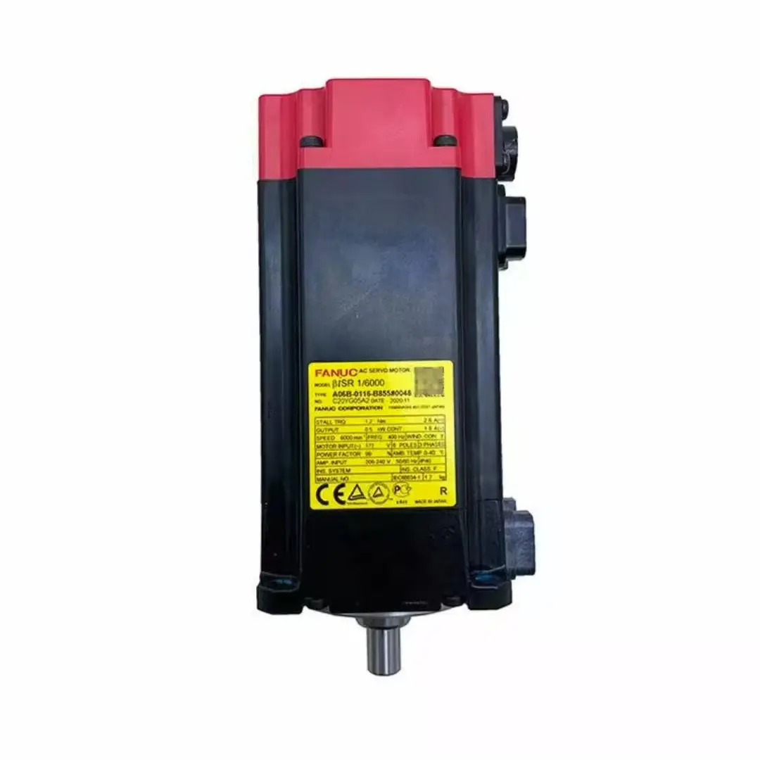 

A06B-0116-B855 # 0048 Серводвигатель FANUC, проверен, исправен A06B 0116 B855 # 0048