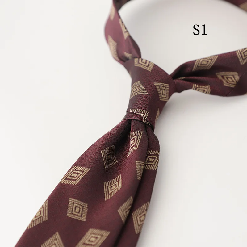 ربطات العنق الرجالية خمر للأعمال حفل زفاف العلاقات للذكور 8 سنتيمتر بيزلي الأزهار الكلاسيكية مخطط طوق سليم ربطة عنق هدية