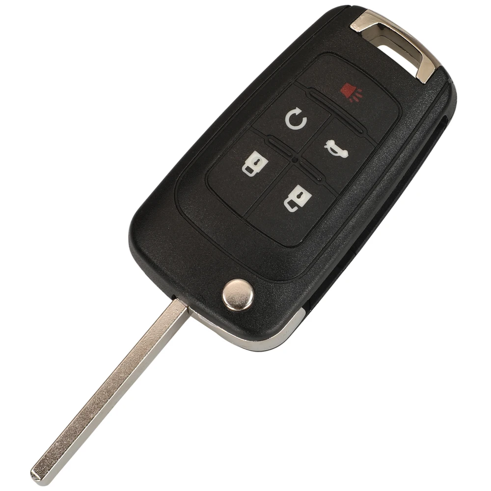 Jingyuqin Flip Remote auto Schlüssel Shell Für Chevrolet Aveo Cruze Epica Camaro Lova Impala Segel Funken OPEL Astra J Corsa E Buick