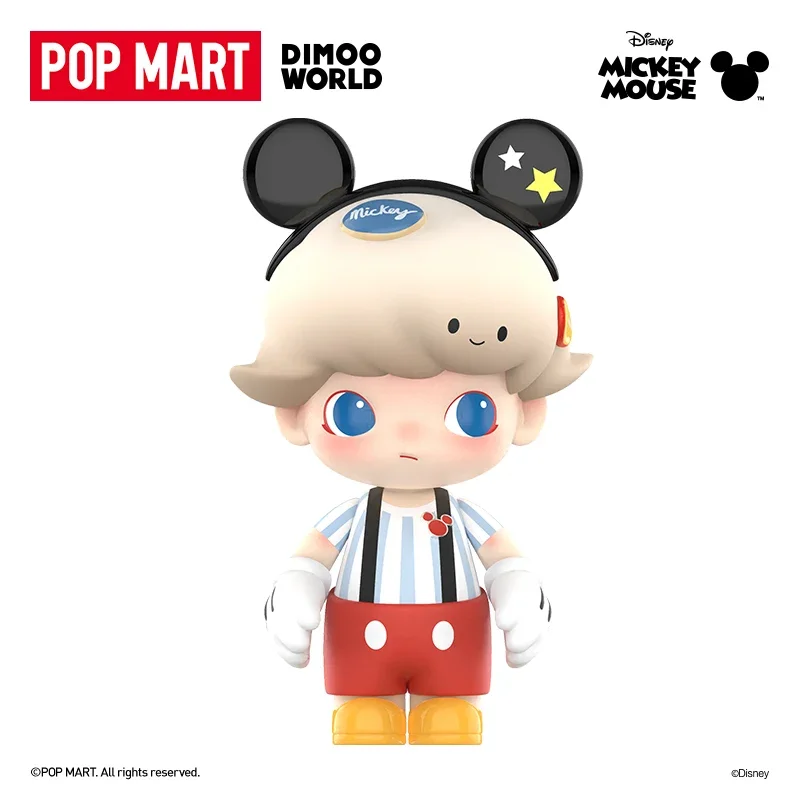 

POPMART MEGA JUST DIMOO 400% серия Микки Мауса слепая коробка игрушки Mystery Box Mistery Caixa фигурка оригинальная коробка-сюрприз