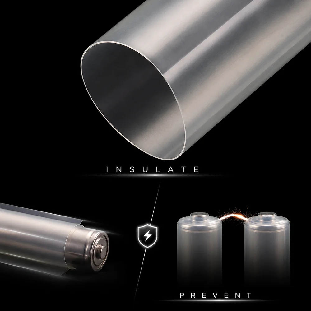 Transparent PVC Heat Shrink Tubing Wide 30-100mm Flame retardant/wire joint protective sleeve