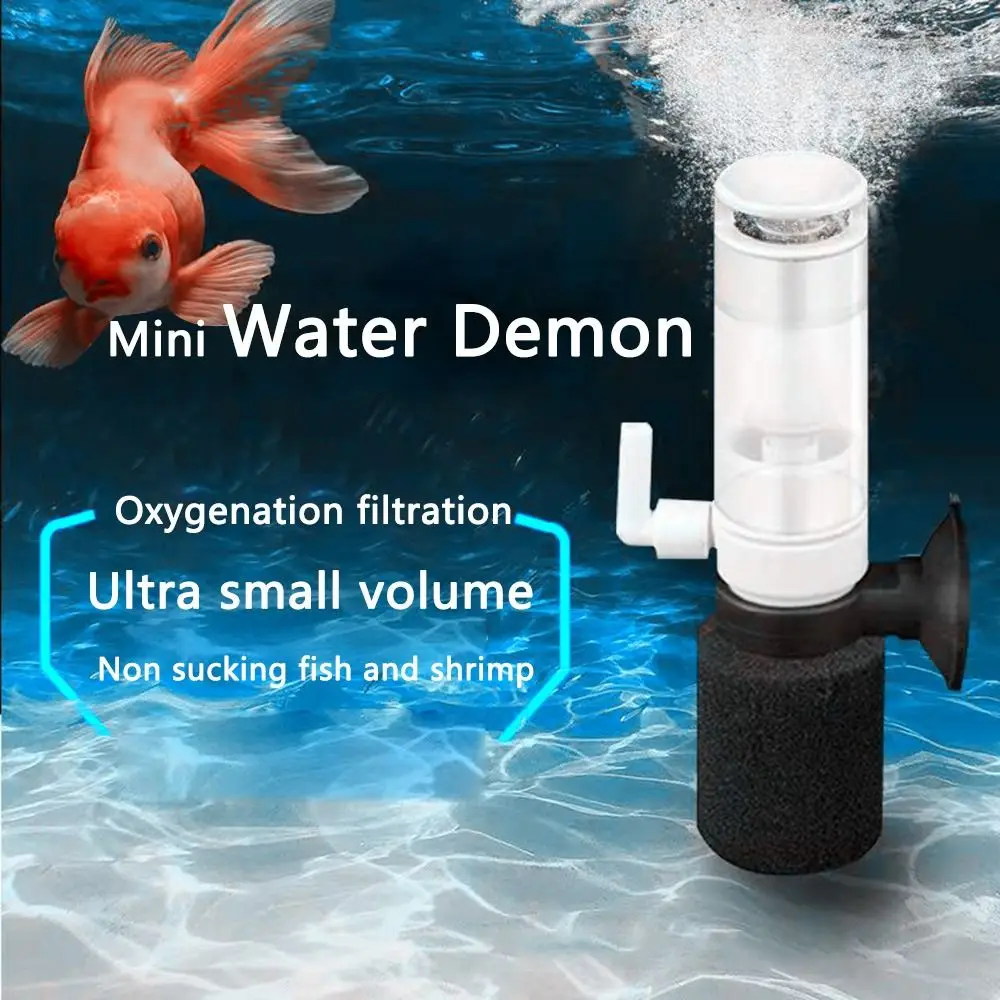 Practical Fish Tank Mini Small Fish Tank Filter Ultra-quiet Multi Layer Filter Media Filter